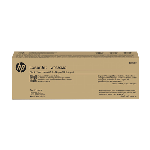 HP W9230MC Black Managed Original LaserJet Toner Cartridge, 10000 pages, Black, 1 pc(s)