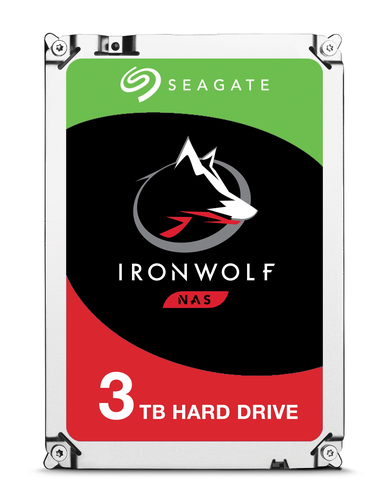 Seagate IronWolf ST3000VN007, 3 TB, 5900 RPM, 64 MB, 3.5", Serial ATA III