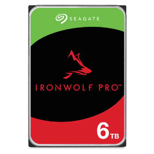 Seagate IronWolf Pro ST6000NT001, 6 TB, 7200 RPM, 256 MB, 3.5"