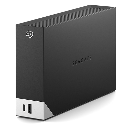 Seagate One Touch HUB, 10 TB, 3.2 Gen 1 (3.1 Gen 1), Black, Grey