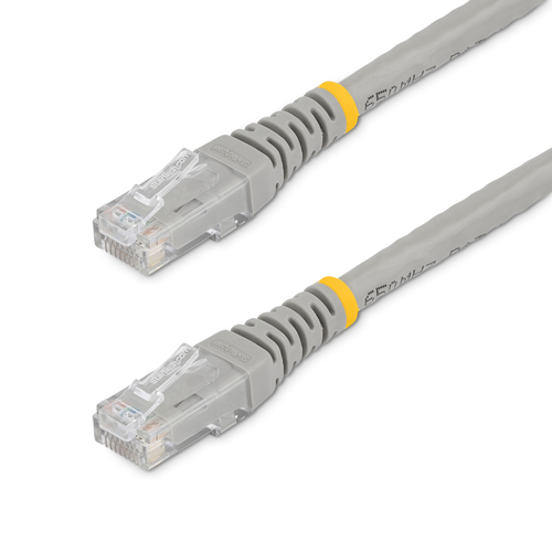 StarTech.com C6PATCH1GR, 0,3 m, Cat6, U/UTP (UTP), RJ-45, RJ-45, Grey