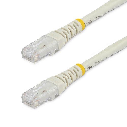 StarTech.com C6PATCH8WH, 2,4 m, Cat6, U/UTP (UTP), RJ-45, RJ-45, White