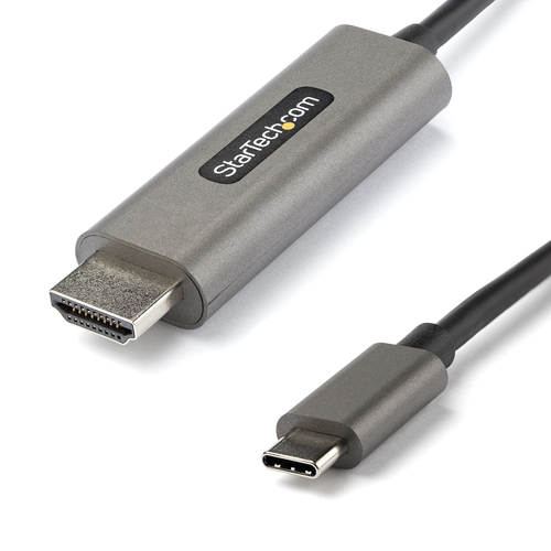 StarTech.com CDP2HDMM1MH, 1 m, HDMI Type A (Standard), USB Type-C, Male, Male, Straight