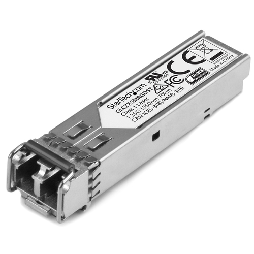 StarTech.com GLCZXSMRGDST, Fiber optic, 1250 Mbit/s, SFP, LC, ZX, 70000 m