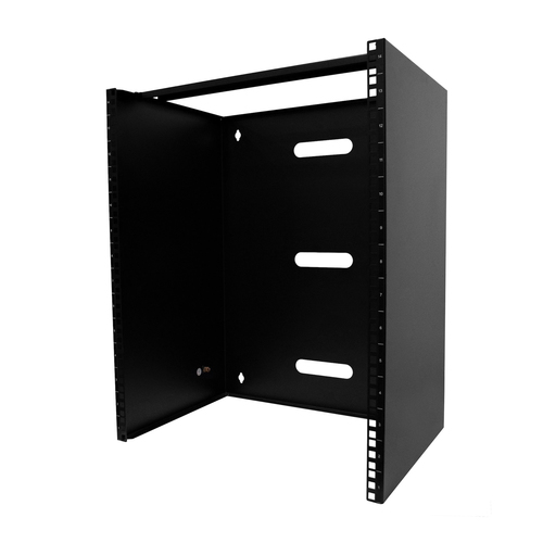 StarTech.com RACK-14U-14-BRACKET, Wall mounted rack, 14U, 35 kg, 5 kg, Black