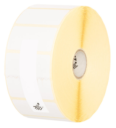 Zebra Z-Ultimate 2000T Label, White, Polyester, Thermal transfer, Zebra, 1" x 0.25", 10002 pc(s)