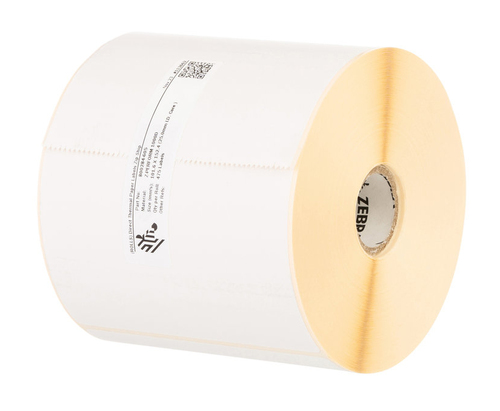 Zebra Z-Perform 1000D Label, White, Paper, Thermal transfer, Zebra, 4" x 2", 300 pc(s)