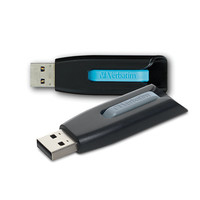Verbatim Store ‘n’ Go V3, 128 GB, USB Type-A, 3.2 Gen 1 (3.1 Gen 1), Blue, Grey