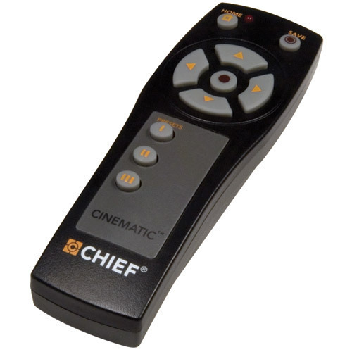 Chief IR10, Projector, IR Wireless, Press buttons, Black