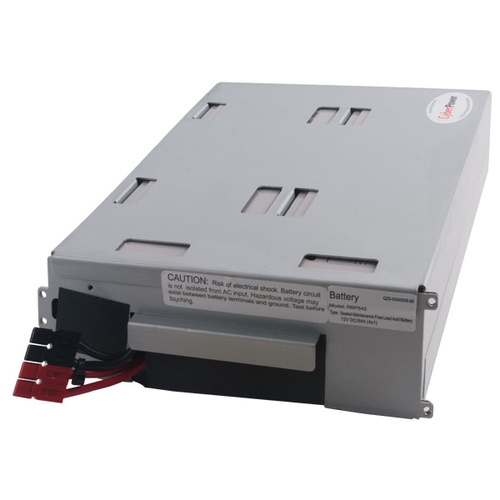 CyberPower RB1290X4A, 12 V, 4 pc(s), Silver, 0 - 40 °C, 0 - 90%, 13,1 kg (28.9 lbs)