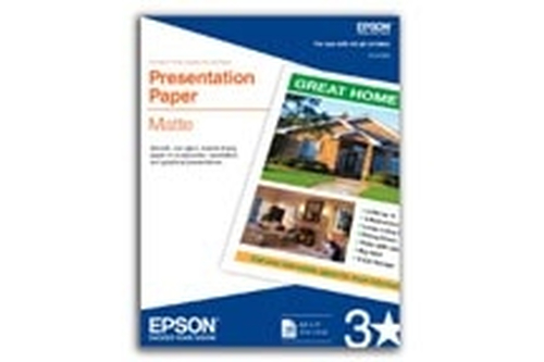 Epson Presentation Paper Matte, 4.9 µm, 90%, 102 g