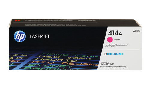 HP 414A Magenta Original LaserJet Toner Cartridge, 2100 pages, 0 pages, Magenta, 1 pc(s)
