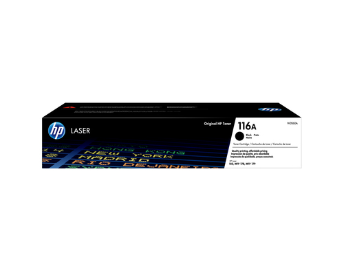 HP 116A Black Original Laser Toner Cartridge, 1000 pages, Black, 1 pc(s)