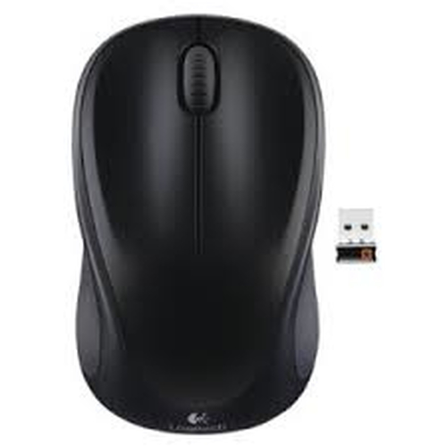 Logitech 910-003416, Optical, RF Wireless, Black