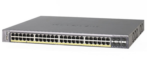 NETGEAR GSM7252PS, Managed, L2+, Full duplex, Power over Ethernet (PoE), Rack mounting