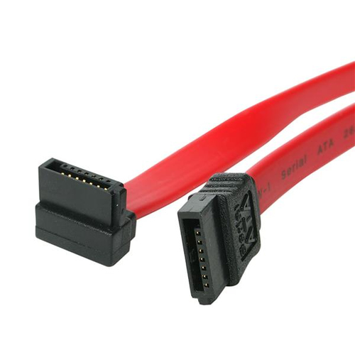 StarTech.com SATA6RA1, 0,152 m, SATA III, Male/Male, Red, Straight, Right