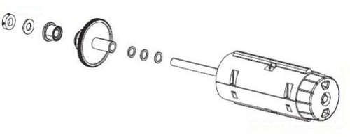 Zebra P1058930-046, Spindle
