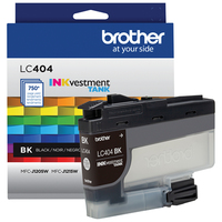 Brother LC404BKS, Standard Yield, Black, 1 pc(s), 750 pages, Single pack