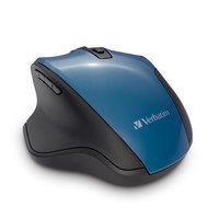 Verbatim 70244, Right-hand, Blue LED, RF Wireless, 1600 DPI, Teal