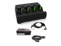 Zebra SAC3600-KIT, Battery charger set, Black, Black, Zebra, LI3608-SR LI3678-SR DS3608-SR DS3678-SR DS3608-HP DS3678-HP DS3608-HD DS3678-HD DS3608-ER..., 4,5 h