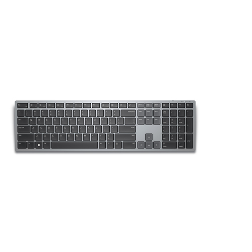 DELL KB700, Full-size (100%), Wireless, RF Wireless + Bluetooth, Scissor key switch, Grey