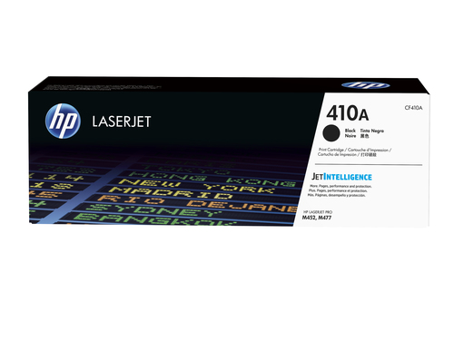 HP 410A Black Original LaserJet Toner Cartridge, 2300 pages, Black, 1 pc(s)