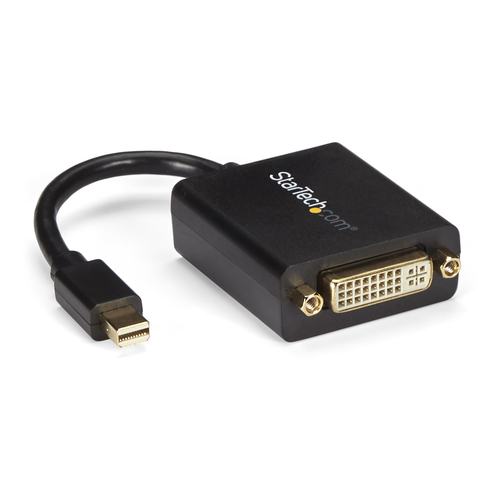 StarTech.com MDP2DVI, 0,13 m, Mini DisplayPort, DVI-I, Male, Female, Straight