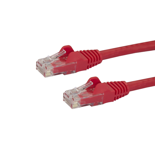 StarTech.com N6PATCH1RD, 0,3 m, Cat6, U/UTP (UTP), RJ-45, RJ-45, Red