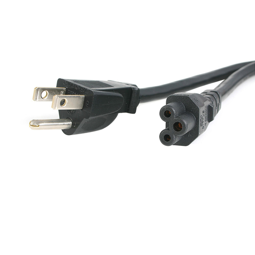 StarTech.com PXT101NB3S10, 3 m, NEMA 5-15P, C5 coupler, SJT, 125 V