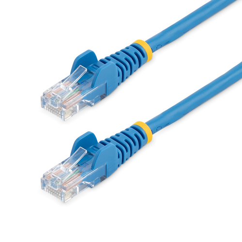 StarTech.com 15 ft Blue Snagless Category 5e (350 MHz) UTP Patch Cable, 4,57 m, Blue