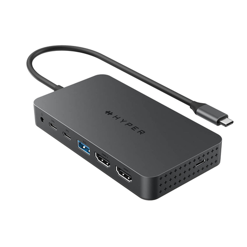 Targus HyperDrive Next Dual, Wired, USB Type-C, 100 W, 1.4/2.0, 10,100,1000 Mbit/s, IEEE 802.3, IEEE 802.3ab, IEEE 802.3u