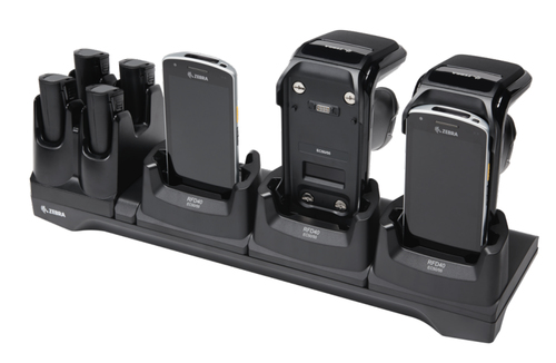 Zebra CRD3S4T-RFD40-EC5X-COM-1R, Indoor, AC, Black