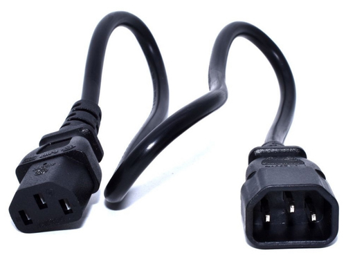 Zebra CS-CAB-NA-IEC, 0,48 m, C13 coupler, C14 coupler